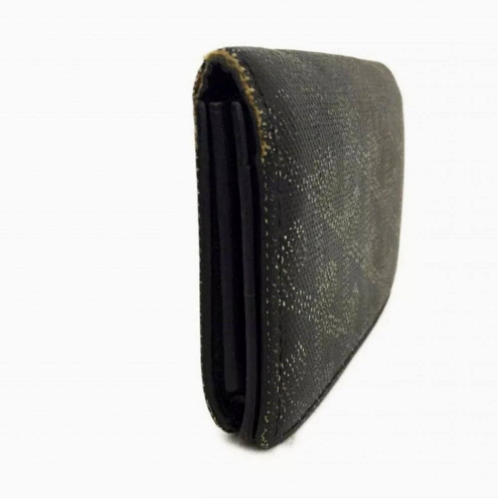 GOYARD BLACK LEATHER CARD CASE WALLET/R5032 - Picture 4 of 11